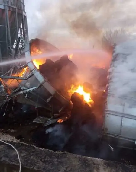 Повторна пожежа в порту Джурджулешти спровокувала перевірки всіх елеваторів в Молдові