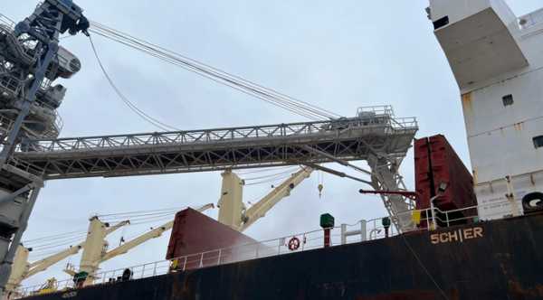 Зменшення темпів відвантаження збіжжя в портах Одеської області.